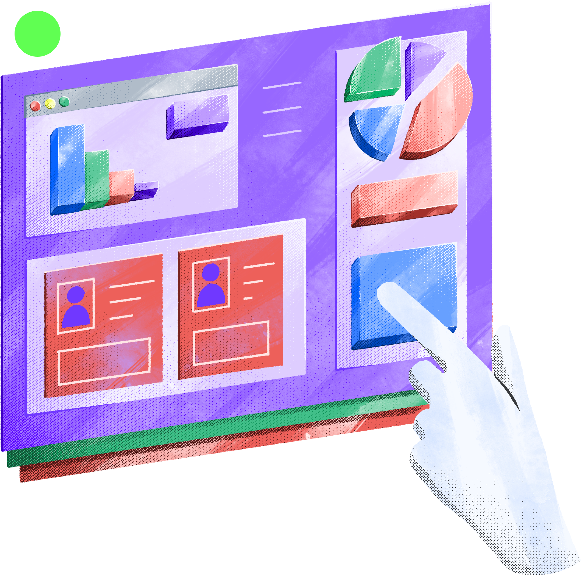 86-Hand-UI-UX-Window-Chart-Graph-pointer-slides-Employees_Profile_Cards
