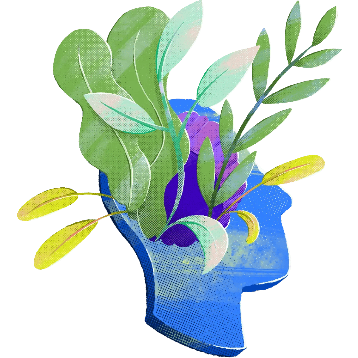 46-Head-Plants-Leaves-Mental_health