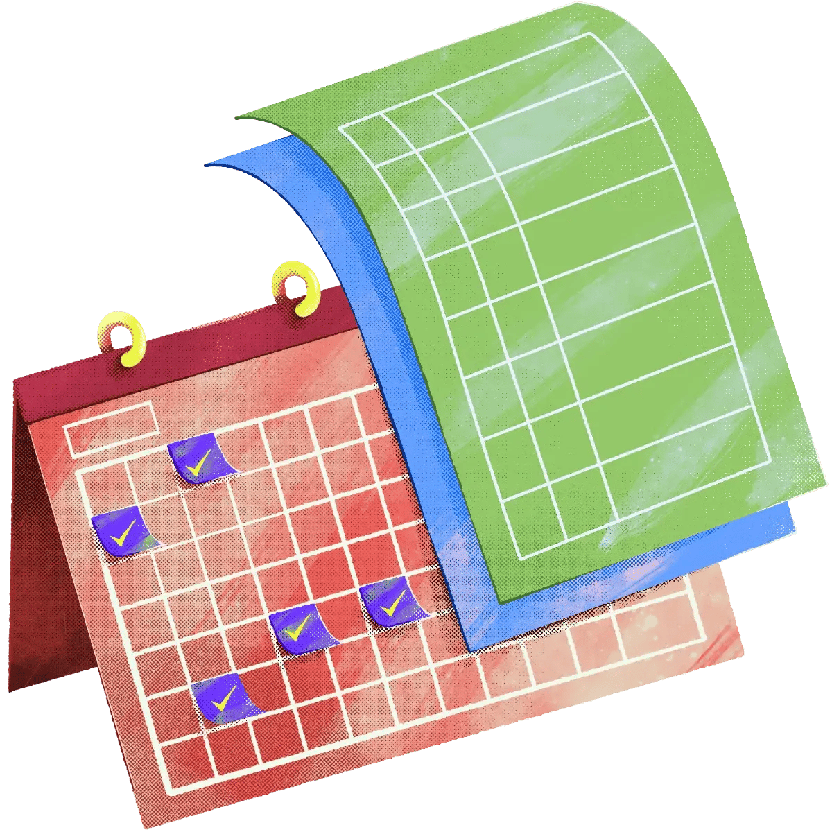 54-Calendar-Check_marks-notes-Documents-Sheets-review