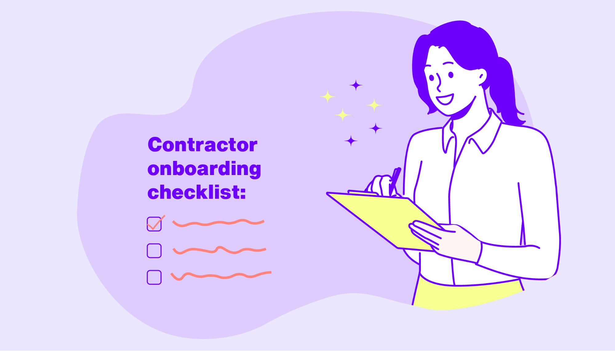 Contractor onboarding checklist