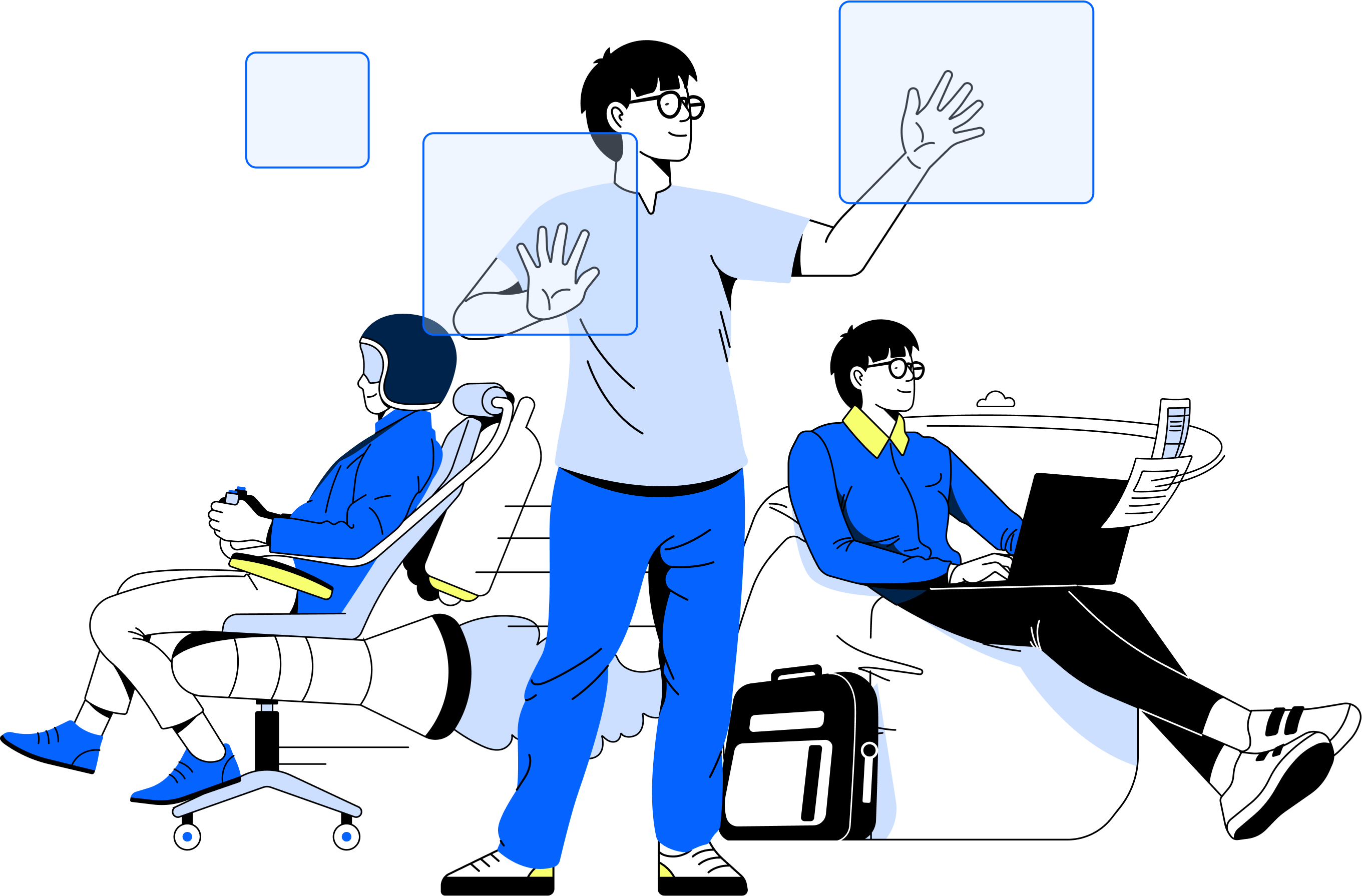 a person creating order out of chaos