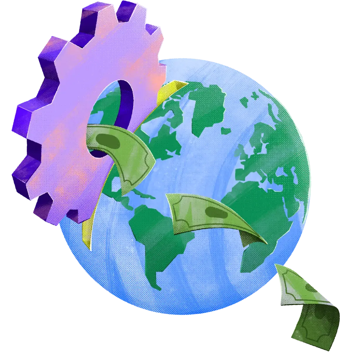 42-Cog-Flying_Paper_Money-World-