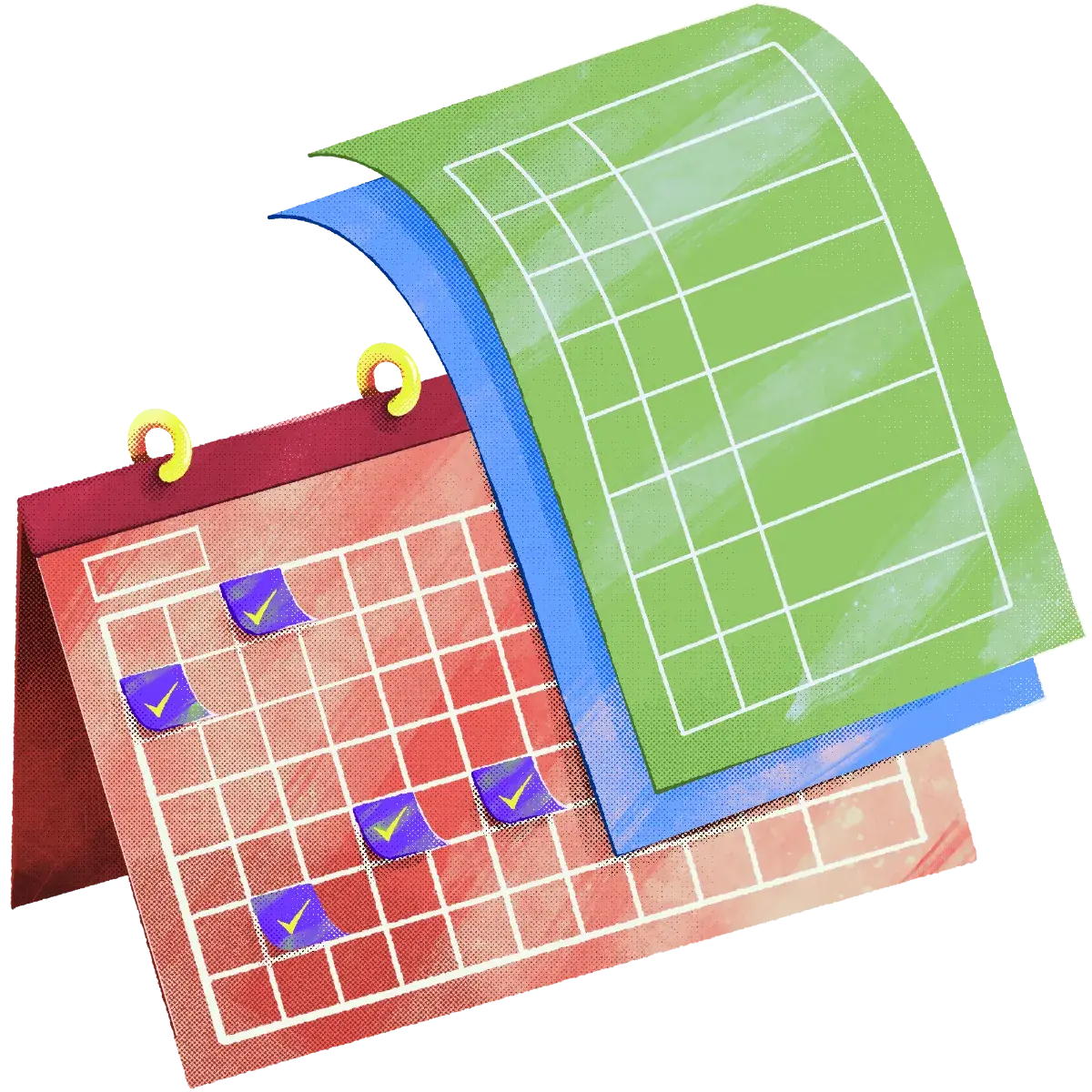54-Calendar-Check_marks-notes-Documents-Sheets-review