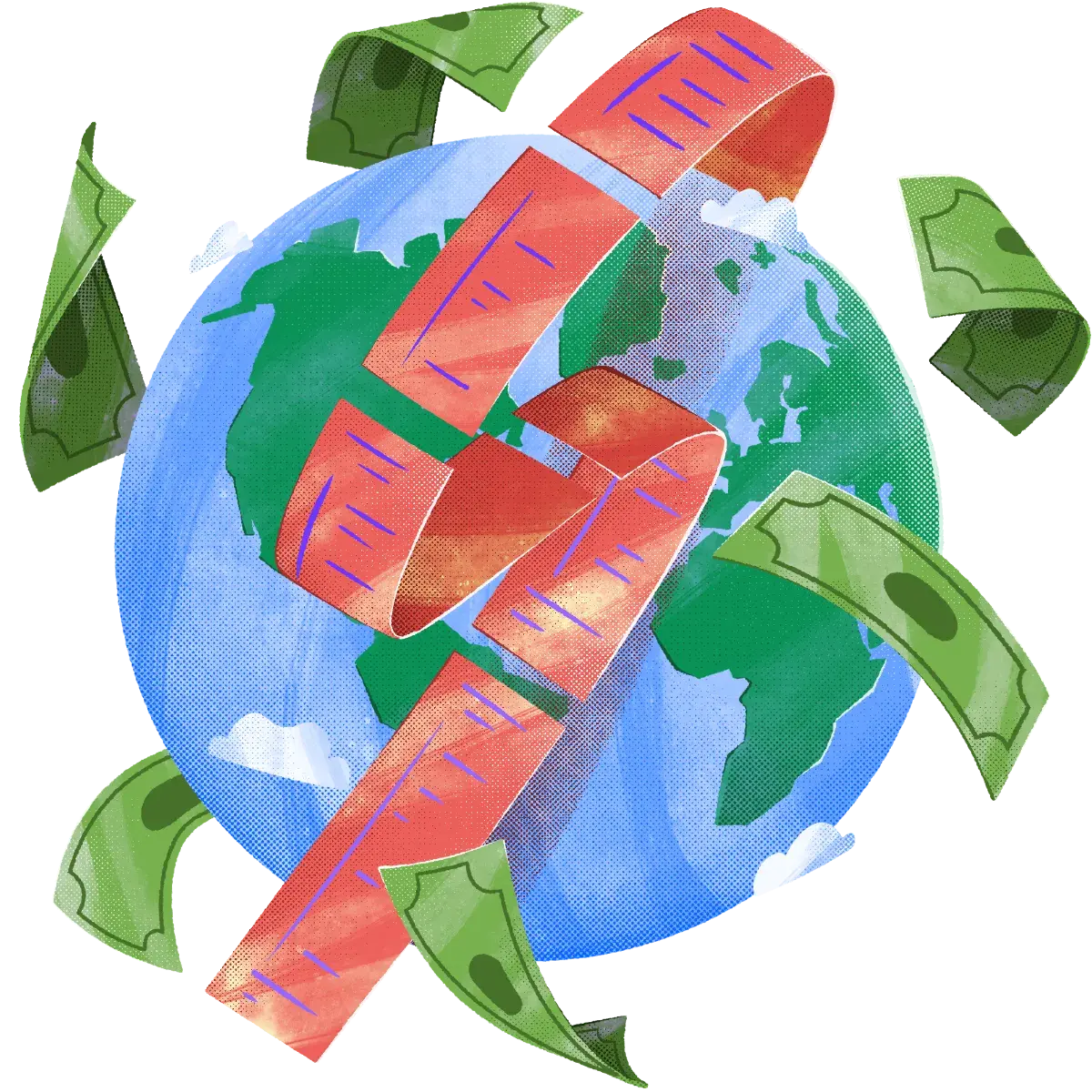 99-globe-planet_earth-Money-papers-documents-recites-payroll