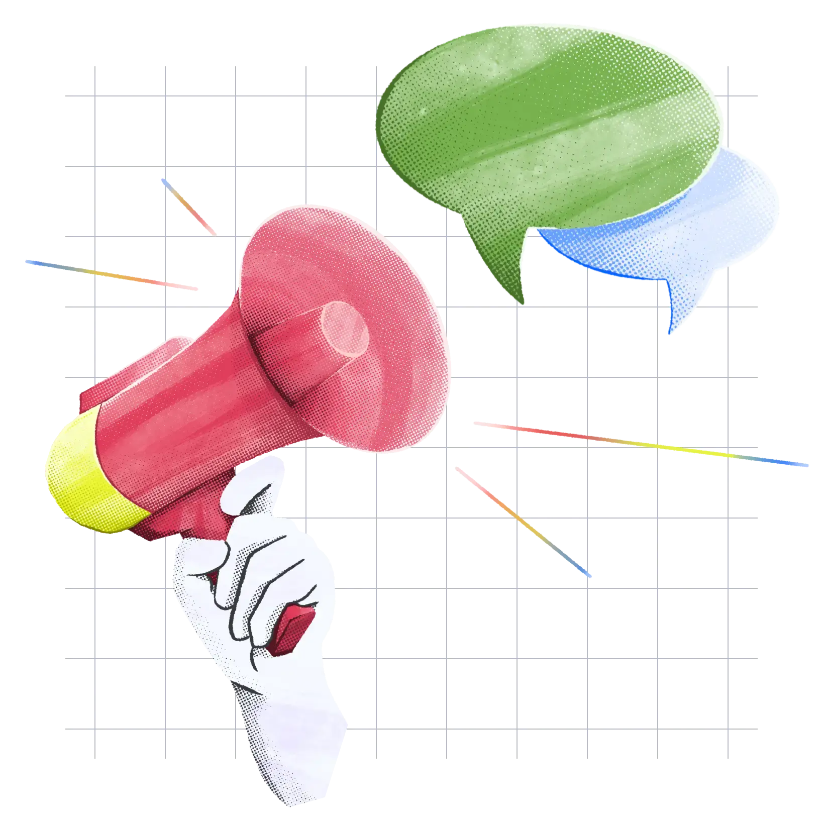about-transparency-value-hand-megaphone-talk-bubbles@2x