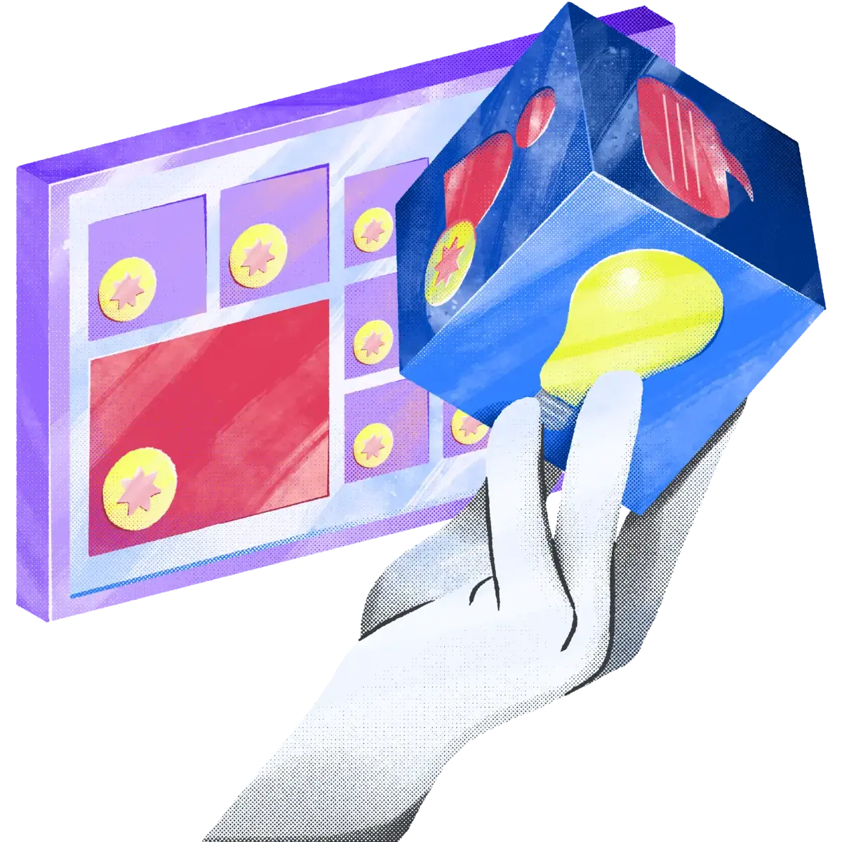 22-Cube-Hand-Tablet-Pro_star-UI-Pro_Profile_Icon-Chat_Bubble-Lamp-Verified_Star